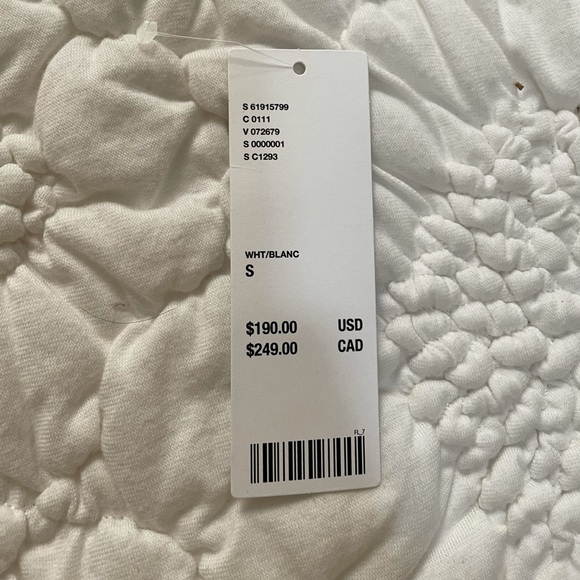 cras White Button Down - New with Tags! - Picture 5 of 6